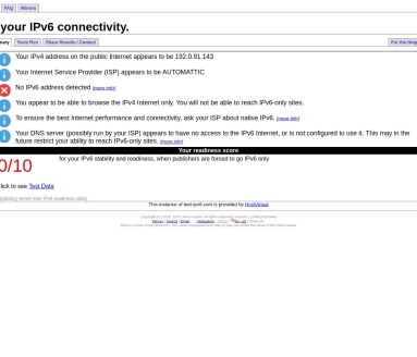 IPv6网络检测小工具