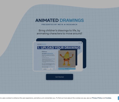 Animated Drawings官网