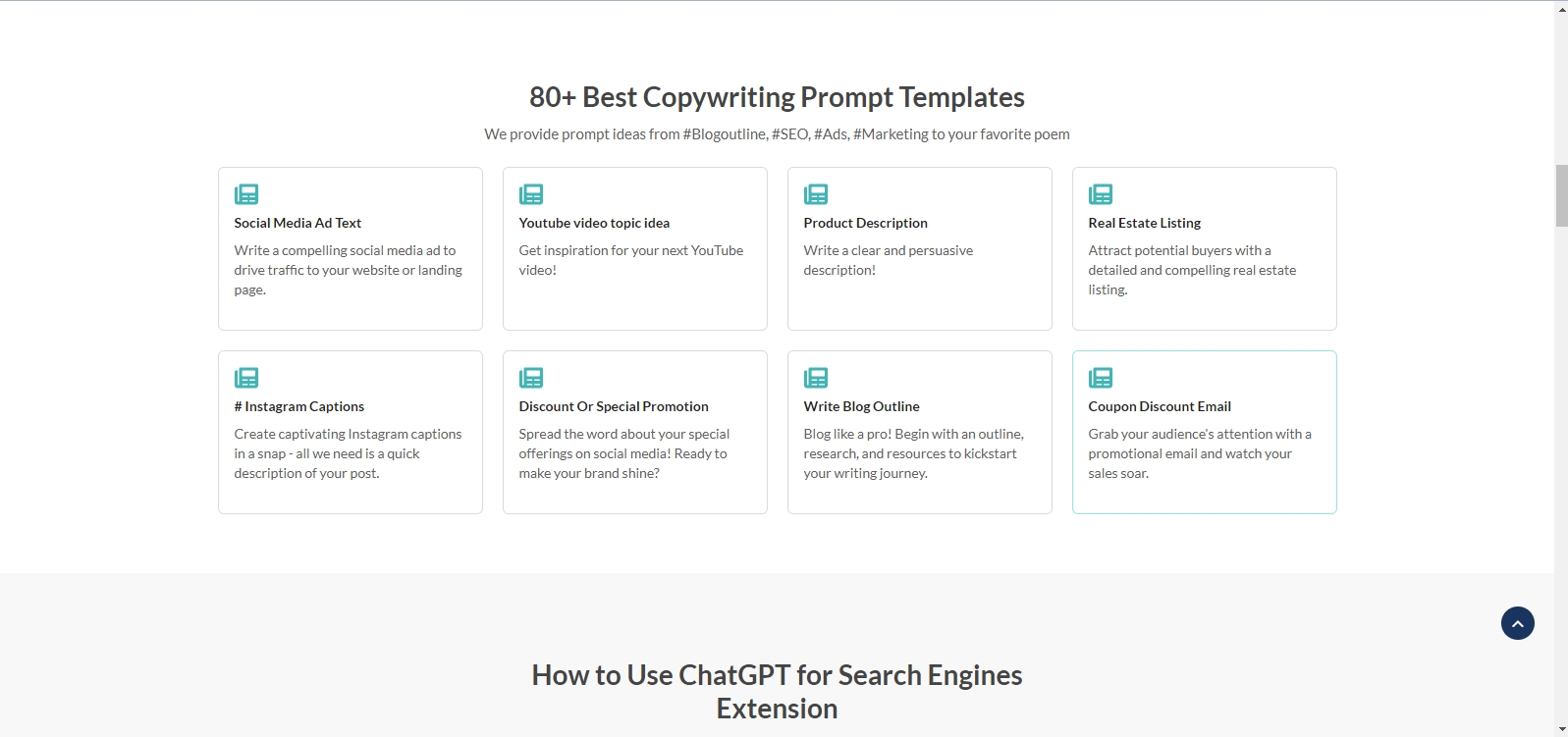 ChatGPT For Search Engines